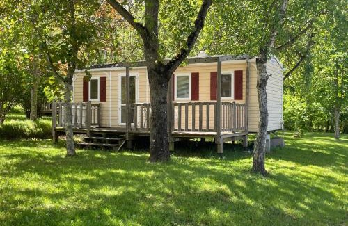 Saint-Martial-de-Nabirat Other | Camping le Convivial Mobil home 2 chambres 24m2