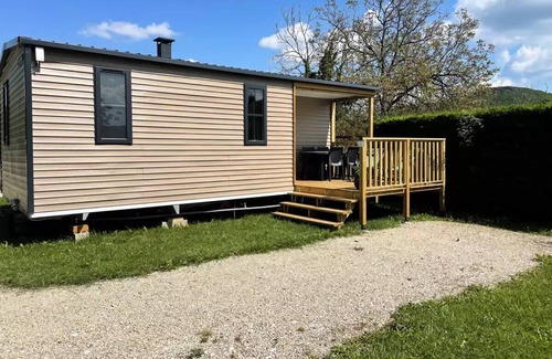 Saint-Vincent-de-Cosse House | Camping Flower le Tiradou*** - Mobile Home Premium O'hara 3 rooms 4 people Air-conditioned
