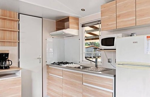 Biesheim House | Camping L'Ile du Rhin ** - Cozy 4-room mobile home 6 people