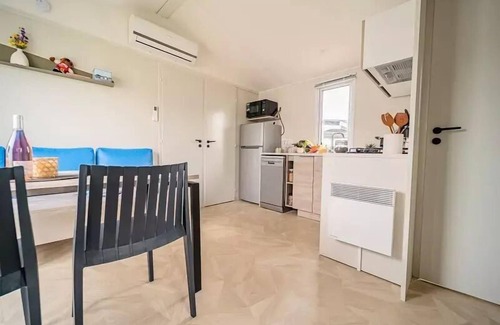 Brem Sur Mer House | Camping L'Océan * - 3 Room Leisure Mobile Home 4 People + TV