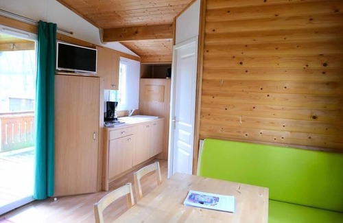 Louvemont House | Camping le Buisson * - Comfort Wooden Chalet 3 rooms 4 people