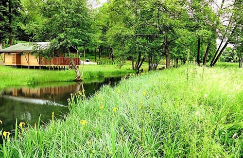 Louvemont House | Camping le Buisson * - Comfort Wooden Chalet 3 rooms 4 people