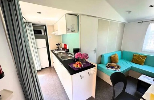 Olonne-sur-Mer House | Camping Le Nid d'Été * - 4 Room Mobile Home 6 People + TV