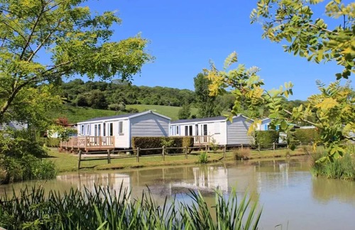 Hautot-sur-Mer House | Camping Le Marqueval* - Mobile home Taos Premium 3 rooms 4 people