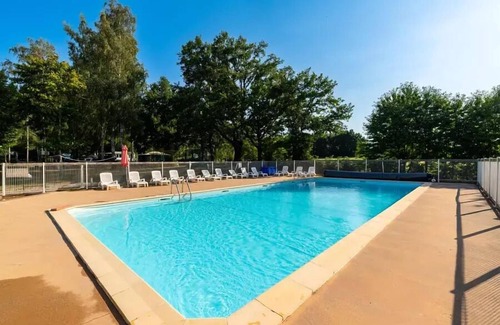 Villefranche-de-Panat House | Camping Les Cantarelles * - Mobil home Comfort - 2 bedrooms 4 people