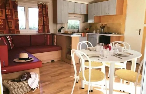 Saint-Nazaire House | Camping les Fontaines * - Mobil Home Olivier Comfort Air conditioning with terrace 2 bedrooms 6 people