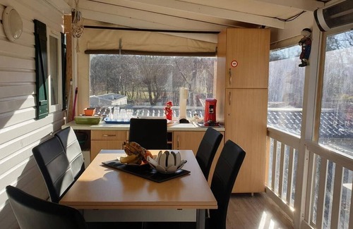 Estang House | Camping Les Lacs De Courtès*** - Mobile home Grand Confort 3 Rooms 6 People