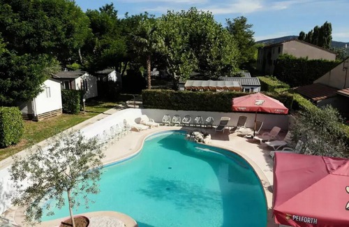 Salavas House | Camping maeva Escapades Le Casque Roi * - Mobil Home Grand Confort 3 Rooms 5 People Air Conditioning + TV