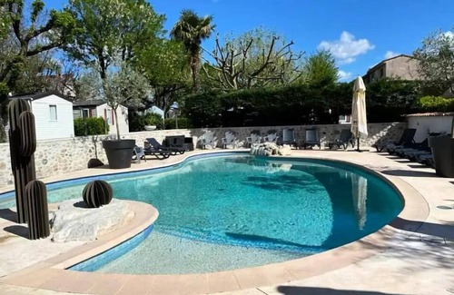 Salavas House | Camping maeva Escapades Le Casque Roi * - Mobil Home Grand Confort 3 Rooms 5 People Air Conditioning + TV