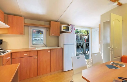 Greoux-les-Bains House | Camping Paradis La Pinède* - Mobile home Zola 3 rooms 4/5 people Air-conditioned