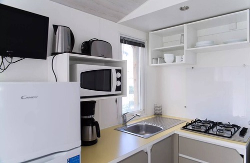 Arles-sur-Tech House | Camping Paradis le Vallespir* - Mobile home Lys 4 rooms 8 people Air-conditioned