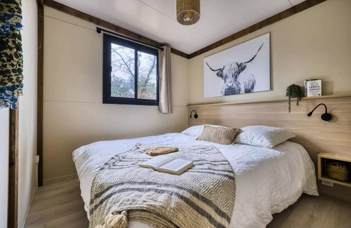 La Roque-sur-Ceze House | Camping Slow Village Provence Occitanie* - Villa with 3 bedrooms + 1 studio 1 bedroom 8 people