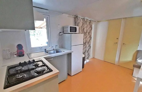 Bauduen House | Camping Tikayan Rives du Lac de Sainte Croix* - Mobile home Texas Eco 4 rooms 6/8 people Air-conditioned