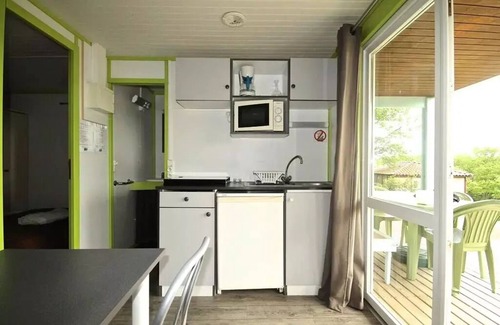 Seniergues House | Campsite Domaine de la Faurie* - COMFORT mobile home - 1 bedroom for 2 people