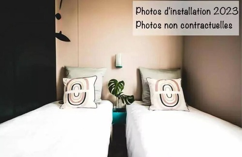 Forcalquier House | Campsite Forcalquier Les Routes de Provence* - Premium Loft 4 rooms for 6 people Air-conditioned
