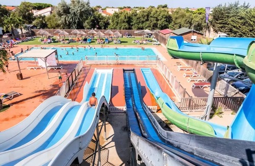 Torreilles House | Campsite La Palmeraie * - Classic 3-room mobile home for 4 people