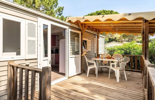 Torreilles House | Campsite La Palmeraie * - Classic 3-room mobile home for 4 people