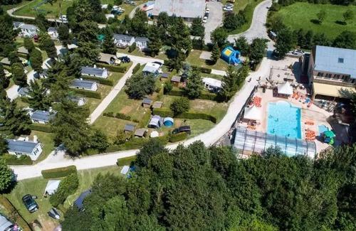 Le Bourg-d'Oisans House | Campsite Le Château de Rochetaillé * - Mobil home Comfort Nordic Bath - 3 bedrooms 6 people