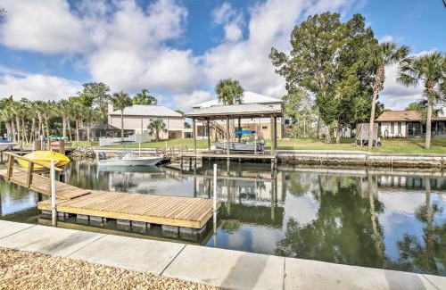 Indian Waters House | Canal-Front Home with Boat Dock in Crystal River