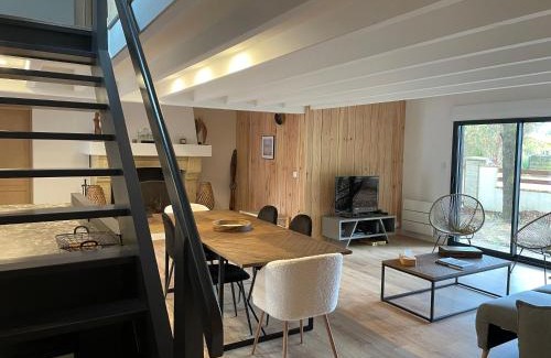 Lege-Cap-Ferret Villa | Cap Ferret - Villa Sérénité - piscine, proche Océan et Bassin, classée 4 étoiles Meublé de tourisme