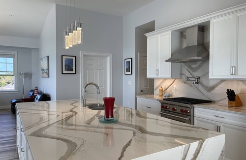 Dennis Port Condo | Cape Cod Oceanfront New Penthouse w Ocean View & Private Beach! in Building B