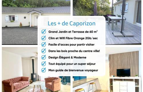 Notre-Dame-de-Sanilhac House | Caporizon -Villa Pommier-6 personnes-Terrasse-Jardin