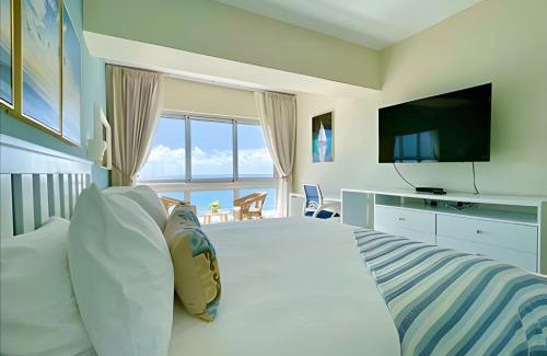 Juan Dolio - El Pueblo House | Caribbean Ocean View, 2BDRM Beachfront Apartment