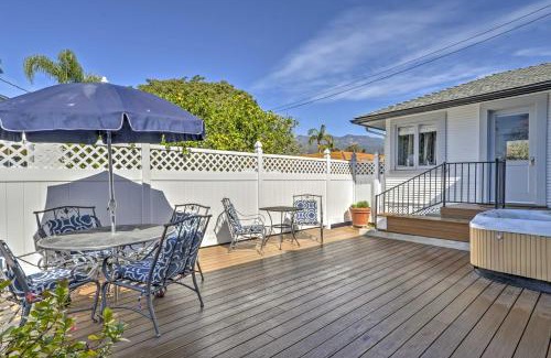 Carpinteria Apartment | Carpinteria Apt with Hot Tub - 10 Min Walk to Beach!