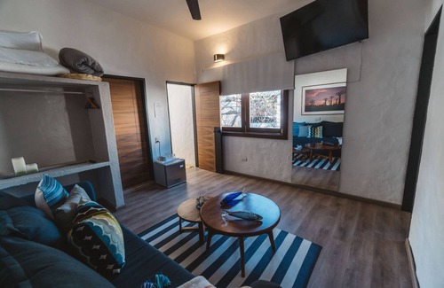 Sayulita Cabin | Casa Amaia on the main street and principal square of town.