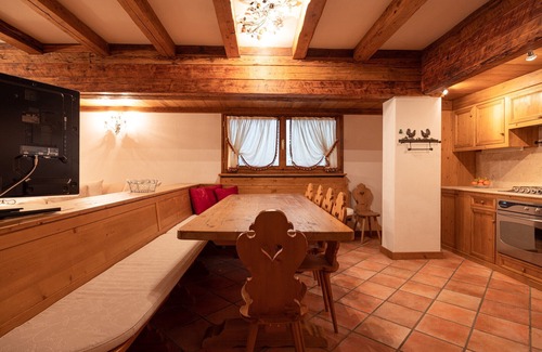 San Vito di Cadore Apartment | Casa Belvedere 1 with Dolomites view