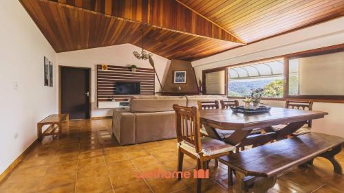 Vila Paula House | Casa de campo em Atibaia com Lareira e Piscina