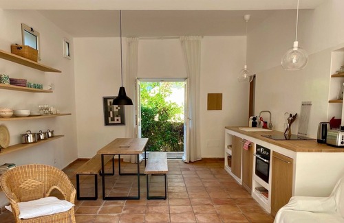 Latina Lido House | Casa Felice Arcobaleno - directly on the beach - swimming before breakfast