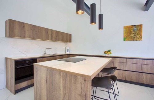 Klimno Villa | Casa Forma with heated pool and luxury of 5 stars