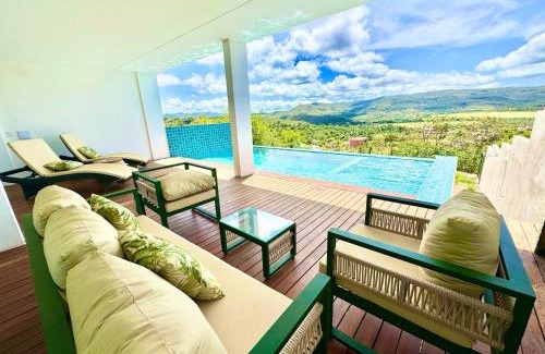 Alto Paraiso de Goias Apartment | Casa Hari Veadeiros - piscina, ar condicionado e vista maravilhosa!