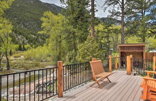 Nathrop House | Casa Immaculata on Chalk Creek with Views!