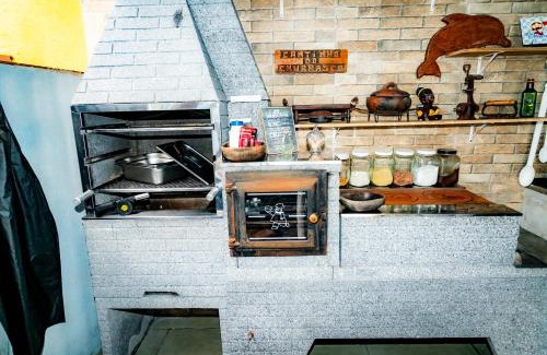 Parque Oasis House | Casa Luna Peruíbe, Piscina & Área Gourmet