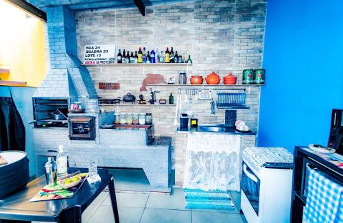 Parque Oasis House | Casa Luna Peruíbe, Piscina & Área Gourmet