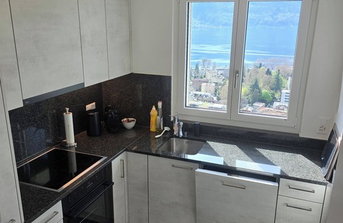 Minusio Apartment | Casa Nicola: Modern Holiday Home with Exceptional Views in Minusio, Switzerland