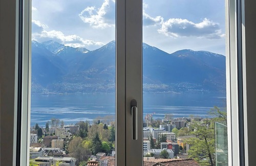 Minusio Apartment | Casa Nicola: Modern Holiday Home with Exceptional Views in Minusio, Switzerland