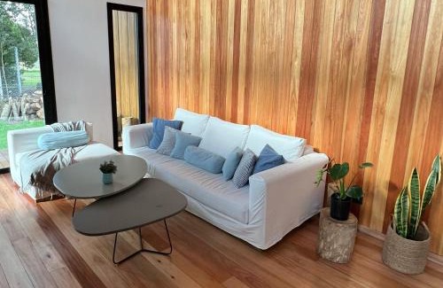 Colonia Chapadmalal House | Casa Pancha I Casa en chapa barrio Privado San Benito 4Px - Hola Sur