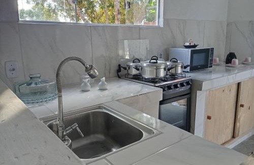 Caraiva House | Casa rosa