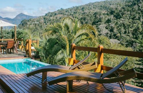 Itaipava House | Casa Serrana, piscina aquecida, A/C quente-frio
