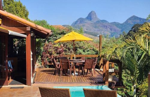 Itaipava House | Casa Serrana, piscina aquecida, A/C quente-frio