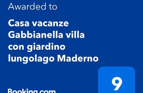 Toscolano Maderno Apartment | Casa vacanze Gabbianella villa con giardino lungolago Maderno