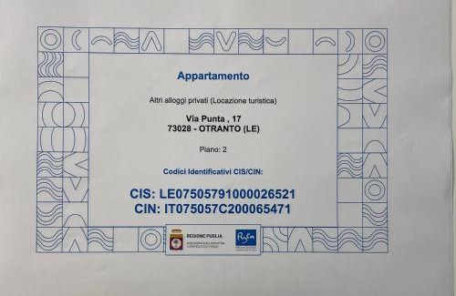 Otranto Apartment | Casa Zia Gianna