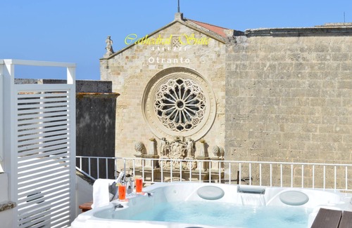 Otranto Historic Centre House | Cathedral Suite | Otranto with private rooftop JACUZZI Luxury aparthotel