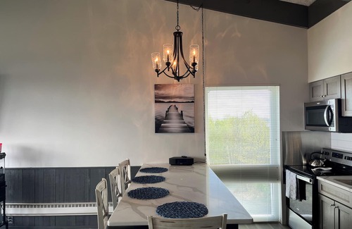 Weirs Beach Condo | Cedar Lodge 408. 1 edroom condo with spectacular views of Winnipesaukee!