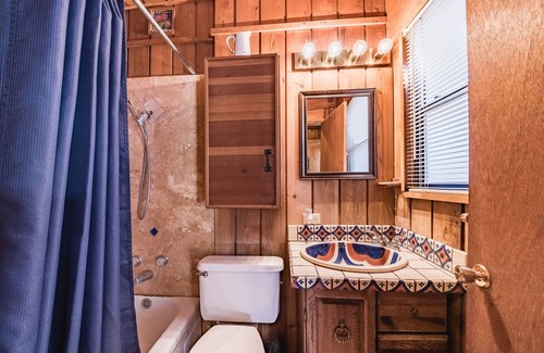 Ruidoso Cabin | Cedar: Quaint 3 bedroom cabin with a hot tub near the river!