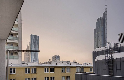 Mirow Apartment | Central 2 BR, Balcony, City View, Top Location by Rentujemy