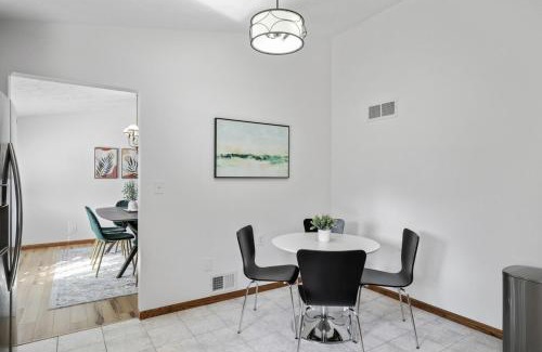 West Omaha House | Central Location - 2 living spaces & covered patio!